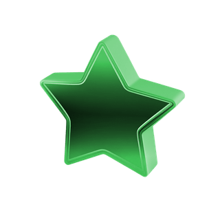 Stars indicator showing user rating for reliable crypto platform